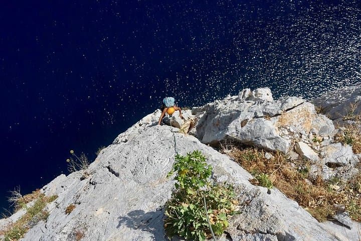 Climb Pan di Zucchero: Multipitch Sea-Stack Adventure from Masua, Sardinia photo 4