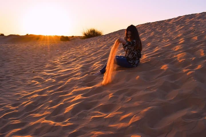 Evening Desert Safari Dubai: Dune Bashing, Sunset & BBQ Experience photo 4