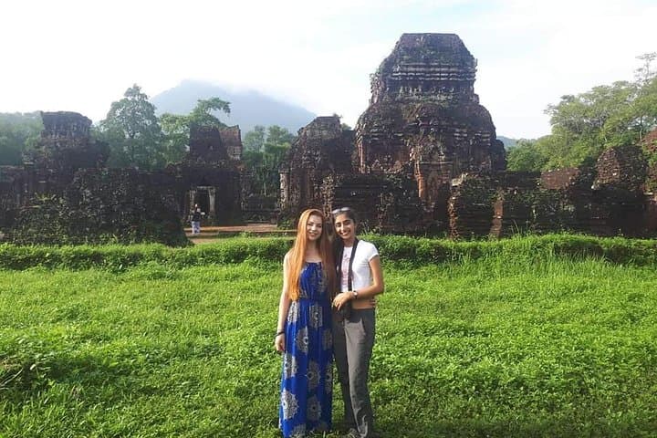 My Son Holyland Sunset Tour — Sunset at the Cham Temple Complex Near Hoi An photo 2