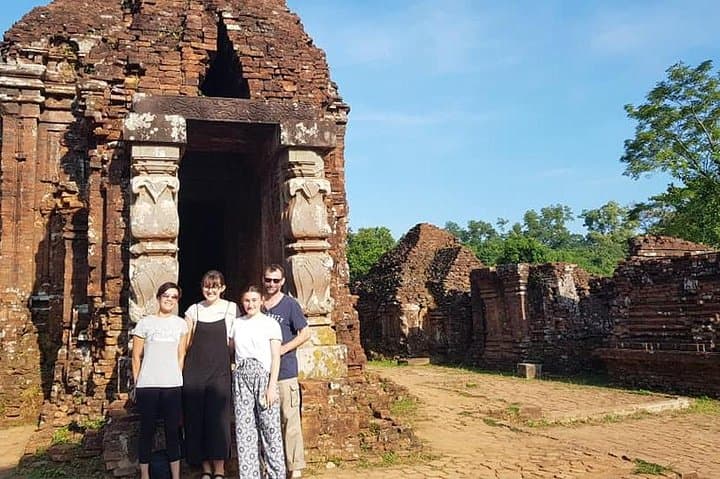 My Son Holyland Sunset Tour — Sunset at the Cham Temple Complex Near Hoi An photo 3