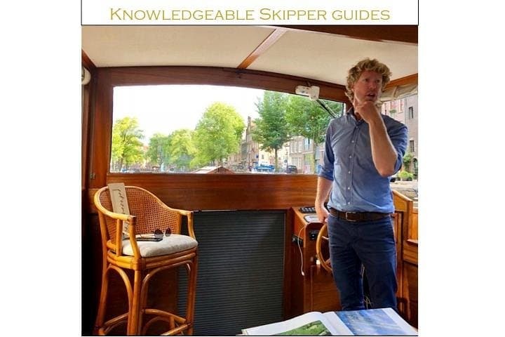 90-Minute Leemstar Electric Canal Cruise in Amsterdam — Small-Group Guided Tour photo 3