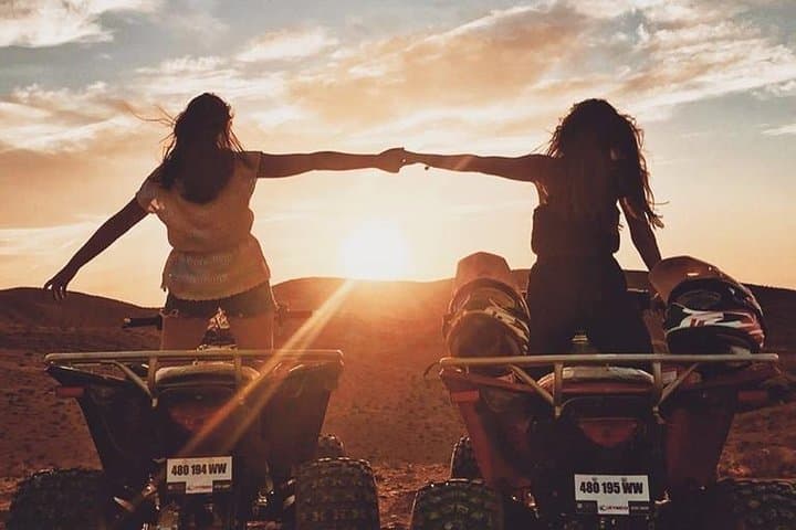 Quad in the Agafay Desert: Marrakech ATV Tour with Berber Tea