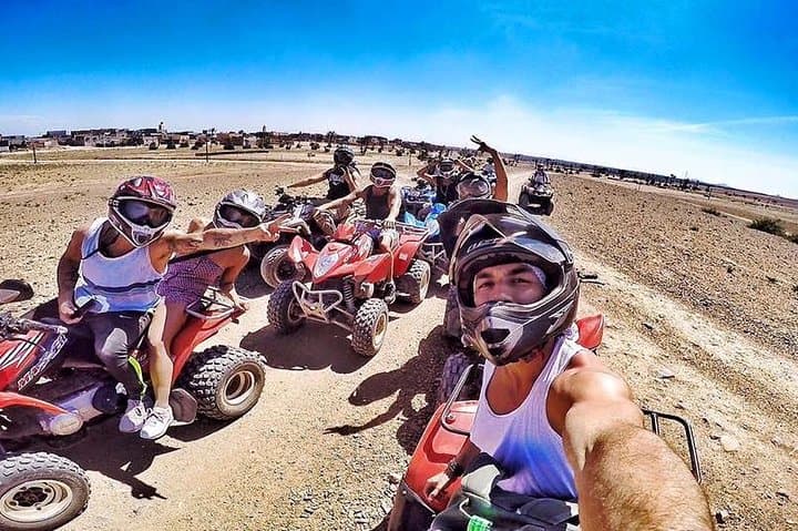 Quad in the Agafay Desert: Marrakech ATV Tour with Berber Tea photo 2