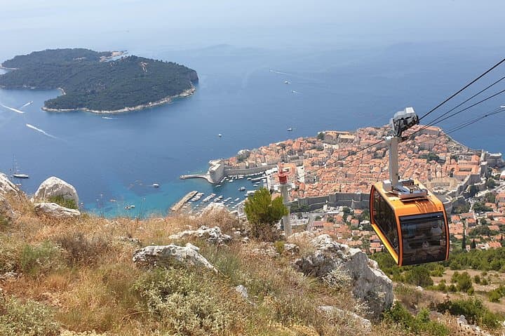 Dubrovnik Panorama Tour: Mount Srđ Views and Old Town Private Walk