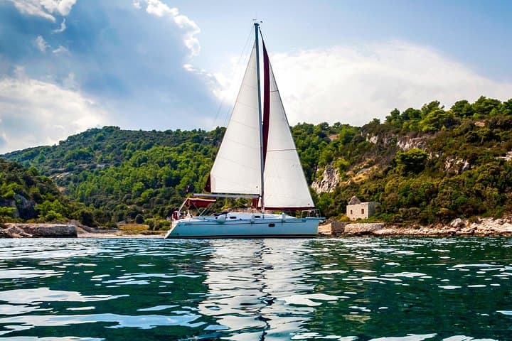 Sail to Brač: Full-Day Private Trip from Omiš — Snorkel, SUP & Pučišća photo 3