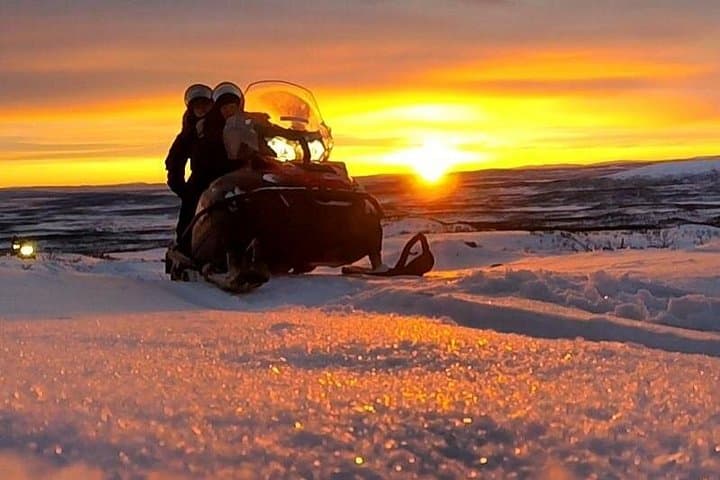 Snowmobile Safari to Lapland Viewpoint — Kiruna Arctic Half-Day Adventure