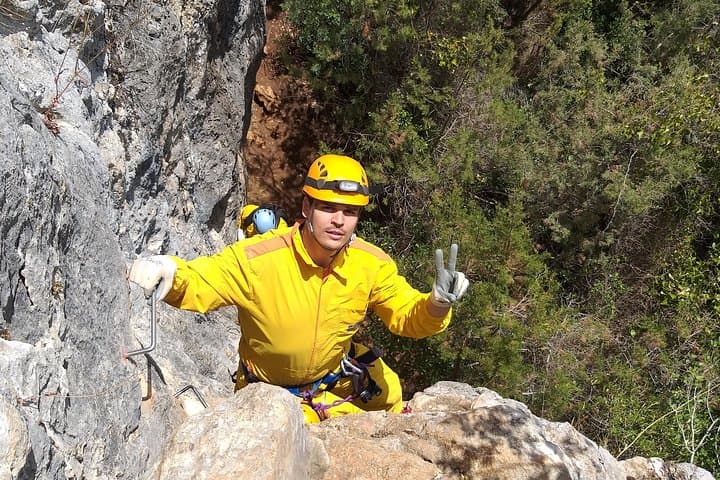 Arrábida Adventure Circuit: Rappel, Caving & Via Ferrata at Portinho da Arrábida photo 4