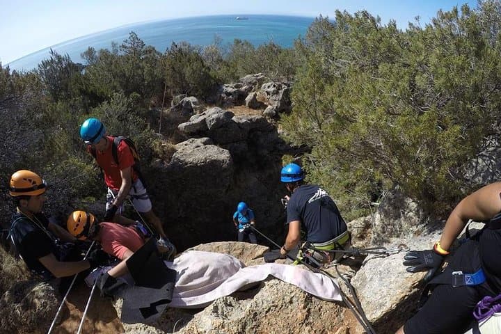 Arrábida Adventure Circuit: Rappel, Caving & Via Ferrata at Portinho da Arrábida photo 6
