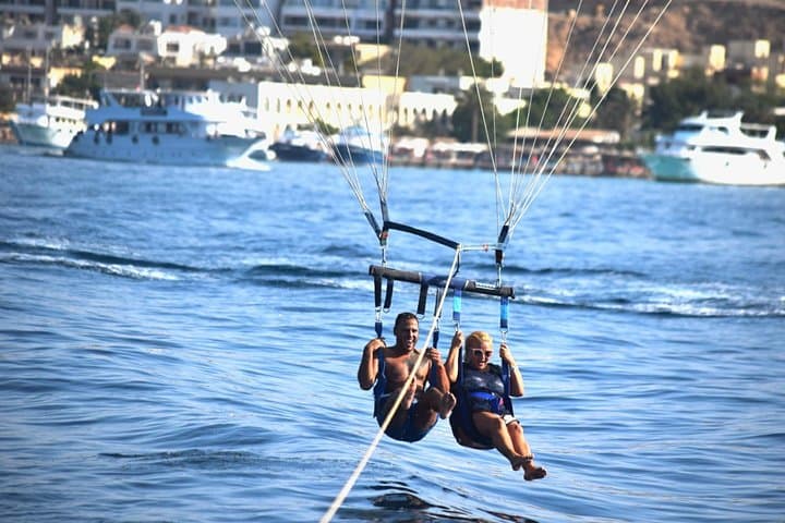 Parasailing Hurghada — Red Sea Flights Above Coral Reefs photo 3