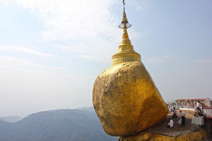 Golden Rock Day Return Tour from Yangon to Kyaiktiyo (Golden Rock)