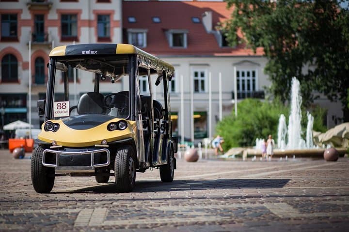 Krakow Old Town & Kazimierz Golf Cart Tour — 70-Minute Private Highlights