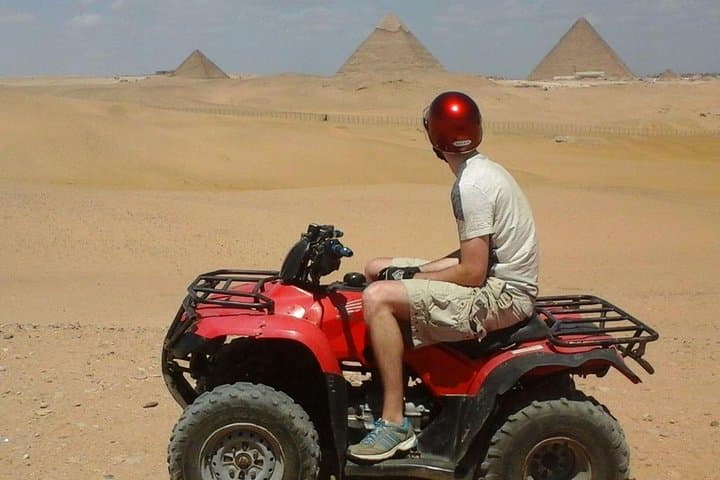 Giza Pyramids Quad Bike and Camel Ride: Sunset Desert Adventure photo 3