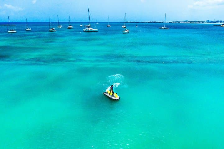 Jet Ski the St. Maarten Coast: 1-Hour Simpson Bay to Maho Ride