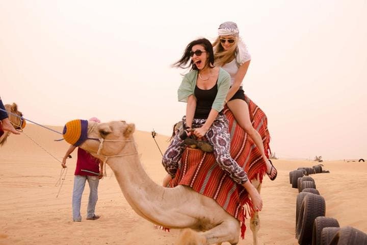 Dubai Red Dunes Desert Safari: ATV Quad, Camel Ride & BBQ Dinner Experience photo 2