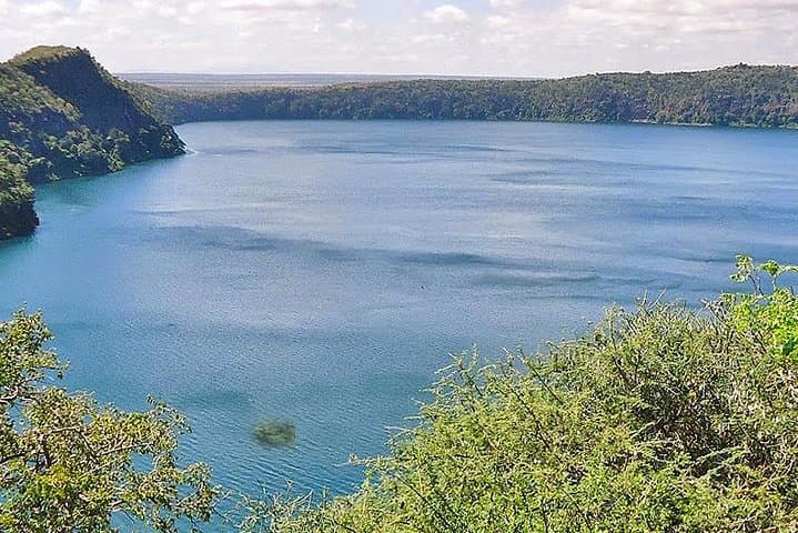 Lake Chala Day Trip from Moshi — Crater Lake Canoeing, Swimming & Birding