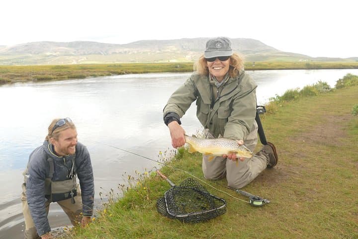 Private Holaa River Fishing from Reykjavik — Arctic Char & Brown Trout Day Trip photo 2