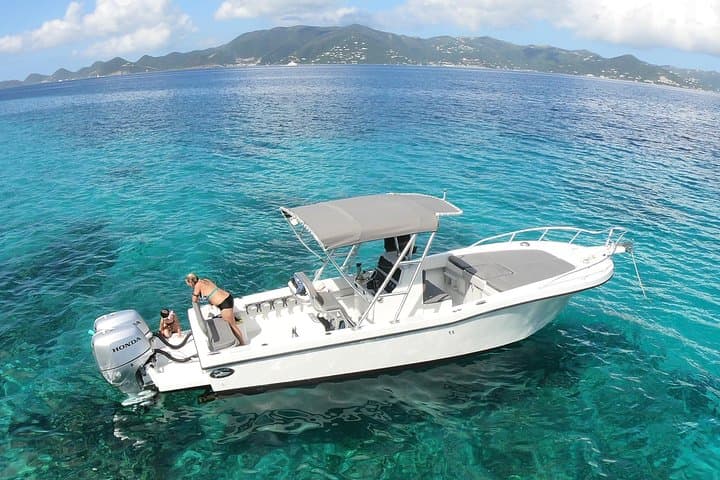 Full-Day Island Boat Tour Around the British Virgin Islands — Snorkel, Beaches & Willy T photo 3