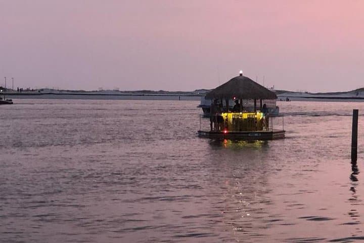 Cruise Destin's Floating Tiki Bar for 360° Harbor Views & Harbor Lights photo 4