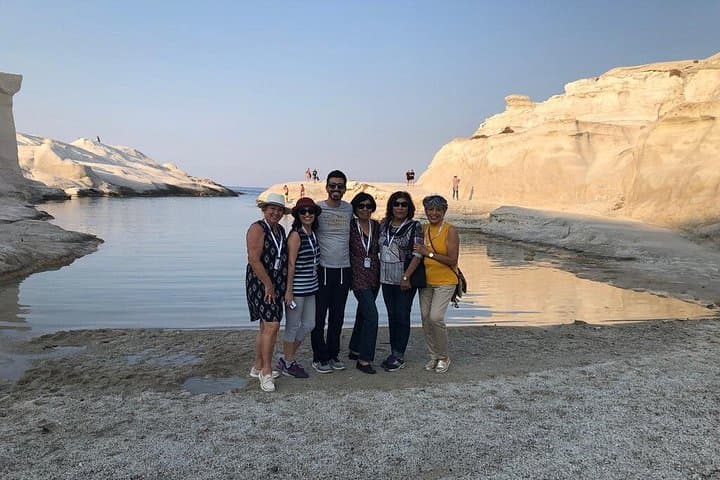 Milos Archaeological & Cultural Road Trip: Ancient Theatre, Catacombs & Sarakiniko photo 1