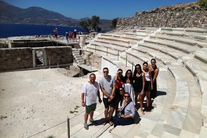 Milos Archaeological & Cultural Road Trip: Ancient Theatre, Catacombs & Sarakiniko photo 2
