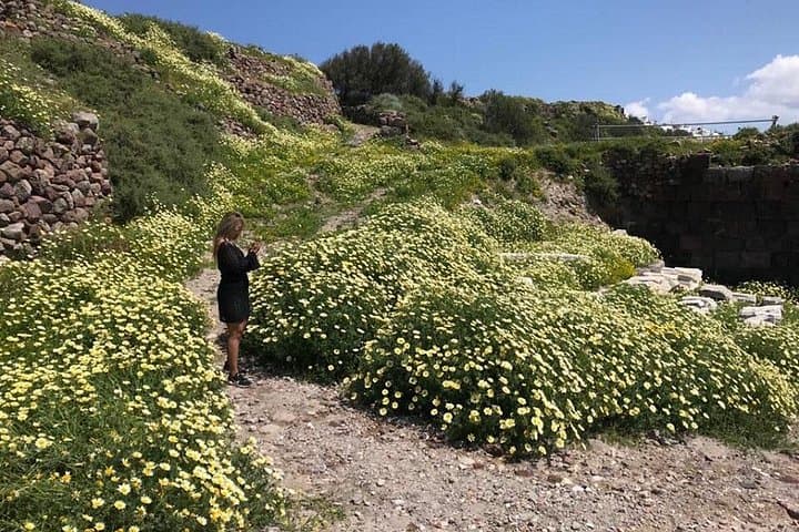 Milos Archaeological & Cultural Road Trip: Ancient Theatre, Catacombs & Sarakiniko photo 3