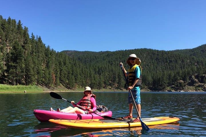 Paddle Pactola: Private Kayak & SUP Morning Near Rapid City photo 2