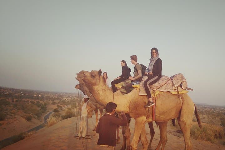 Sunset Desert Jeep Safari from Jodhpur — Dunes, Camels & Folk Camp Experience