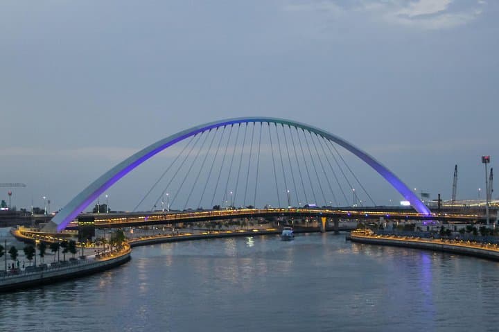 Dubai Canal Dhow Dinner Cruise: Sunset Skyline, Tanoura Dance & Transfers photo 3