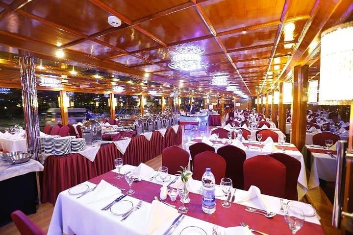 Dubai Canal Dhow Dinner Cruise: Sunset Skyline, Tanoura Dance & Transfers photo 6