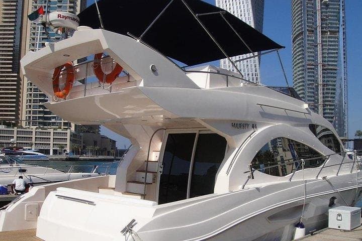 Private Yacht Charter in Dubai Marina with Transfer — Atlantis & Burj Al Arab Views photo 3