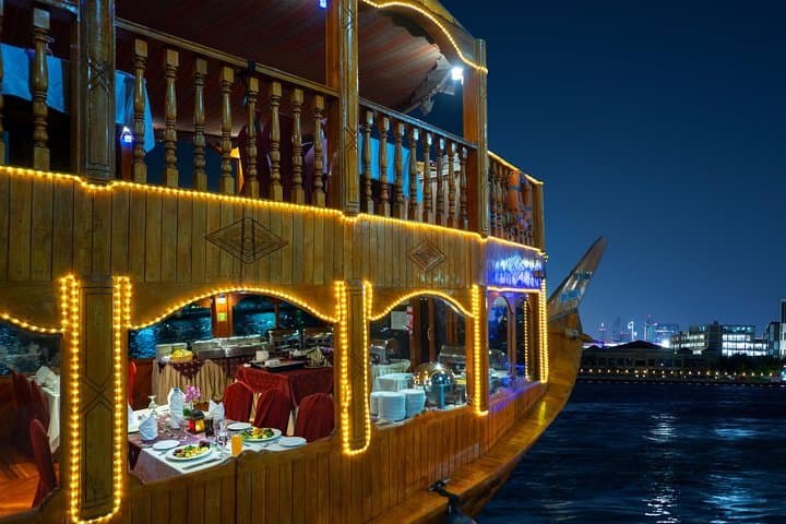 Dubai Creek Dhow Dinner Cruise: Evening Cruise with Hotel Transfers photo 6