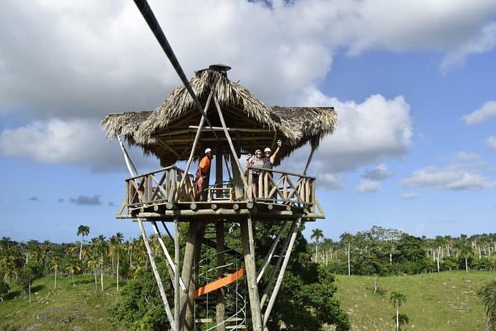 Jhoraji Zip Line Canopy Adventure from Punta Cana — 8-Line Carbon-Fiber Zip Tour photo 4