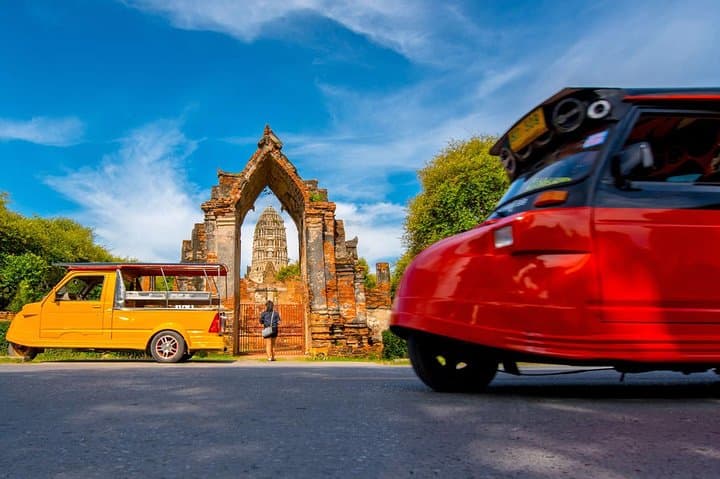 Ayutthaya Temples, Floating Market & ATV: Half-Day Cultural and Countryside Adventure photo 2