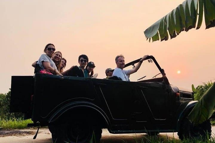 Hanoi Half-Day Jeep Tour: Backstreets, Food & Lakeside Culture photo 1