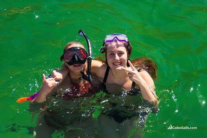 Snorkel Pelican Rock: Morning Trimaran Cruise & Marine Park Snorkeling in Cabo San Lucas photo 5