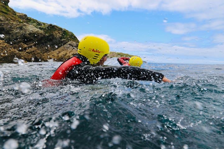 Newquay Coasteering Adventure: Sea Caves, Cliff Jumps & Intertidal Traverses