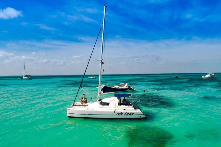 Private Catamaran to Isla Mujeres — Snorkel, Underwater Museum & Playa Norte from Cancun photo 2