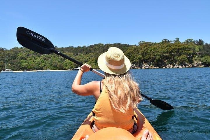 Explore North Harbour: 4-Hour Single Kayak Hire from Manly