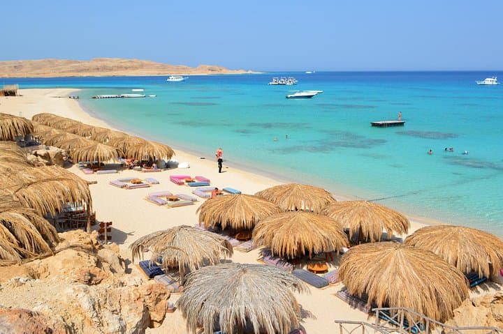 Paradise Island Snorkel and Beach Day from Hurghada