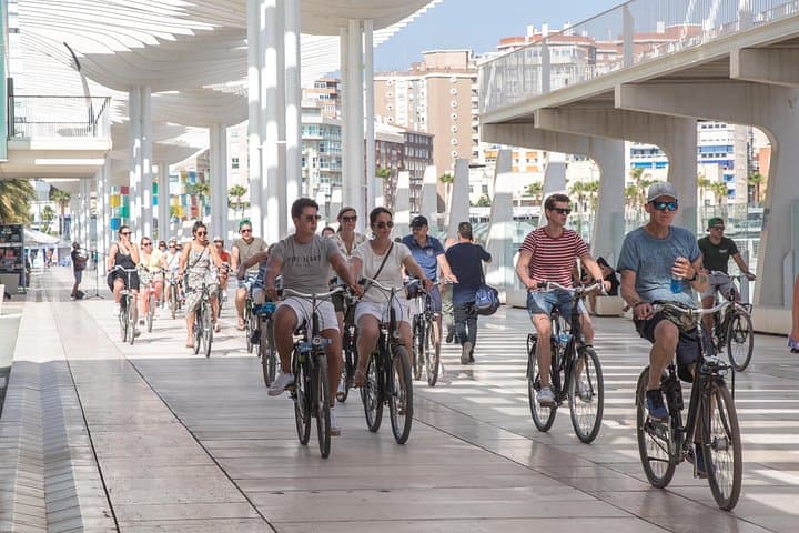 Malaga City Bike Tour: Highlights & Treasures Along the Waterfront photo 2