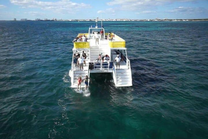 Catamaran to Isla Mujeres: Full-Day Unlimited Sail from Playa del Carmen photo 1