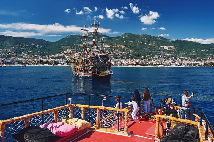 Alanya Day Trip from Side: Castle Views, Damlatas Cave & Dim River Boat Lunch photo 6