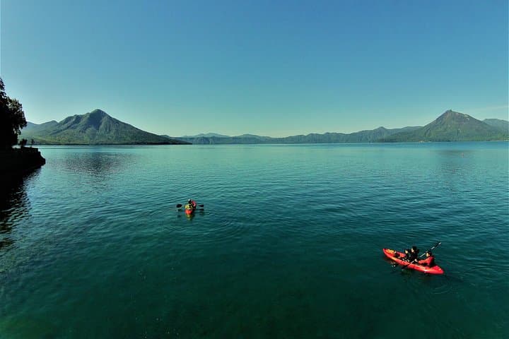 Clear Kayak on Lake Shikotsu — Hokkaido's Crystal-Water Paddle Tour photo 3