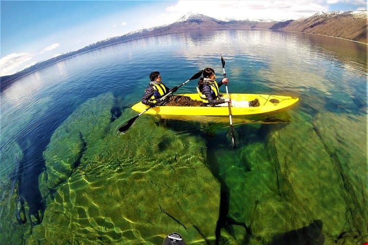 Clear Kayak on Lake Shikotsu — Hokkaido's Crystal-Water Paddle Tour photo 2