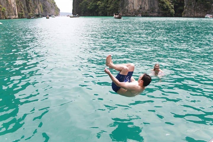 Private Phi Phi Islands Speedboat Charter from Khao Lak — Full-Day Snorkel & Beach Tour photo 3