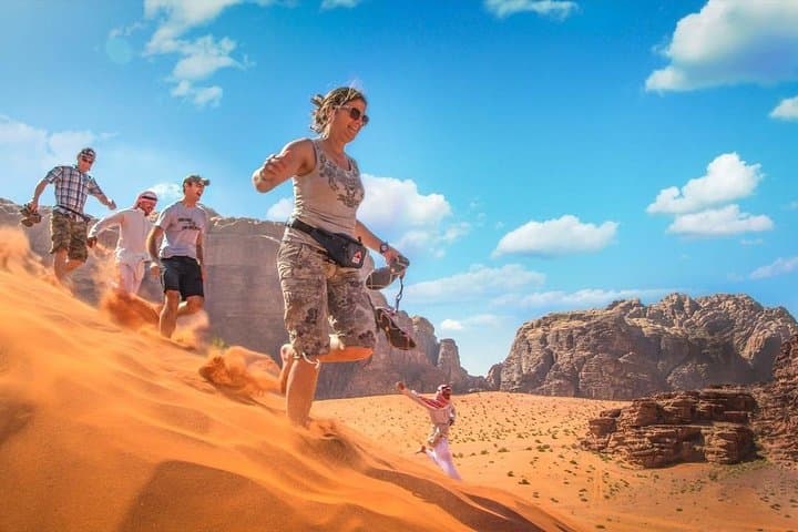 Wadi Rum from Aqaba: 4x4 Desert Jeep Safari and Bedouin Lunch