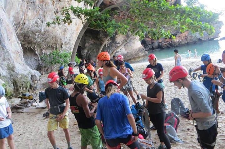 Rock Climbing at Railay Beach Krabi: Full-Day Limestone Climbing & Abseiling photo 4