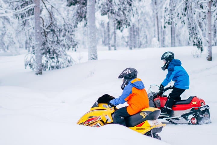 Family Snowmobile Safari in Rovaniemi — Lapland Mini‑Snowmobile Adventure photo 1