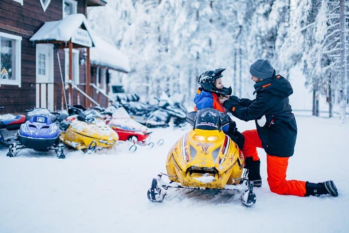 Family Snowmobile Safari in Rovaniemi — Lapland Mini‑Snowmobile Adventure photo 2