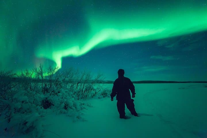 Northern Lights Snowmobile Safari in Rovaniemi — Campfire Picnic & Night Ride photo 6